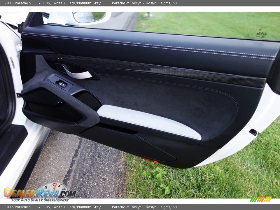 2016 Porsche 911 GT3 RS White / Black/Platinum Grey Photo #18