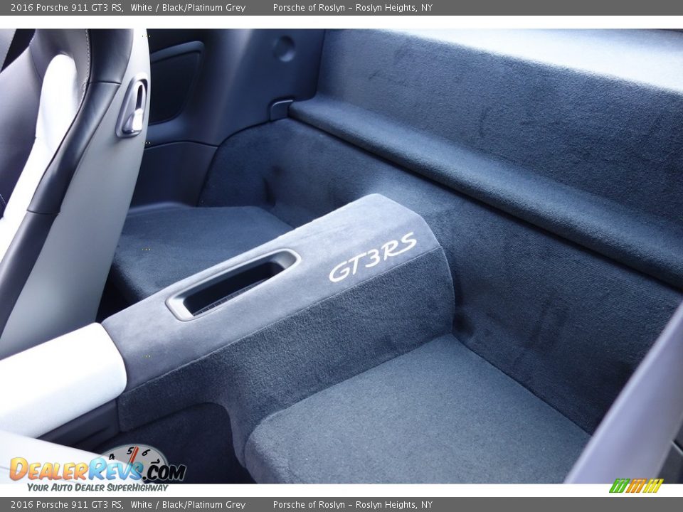 2016 Porsche 911 GT3 RS White / Black/Platinum Grey Photo #21