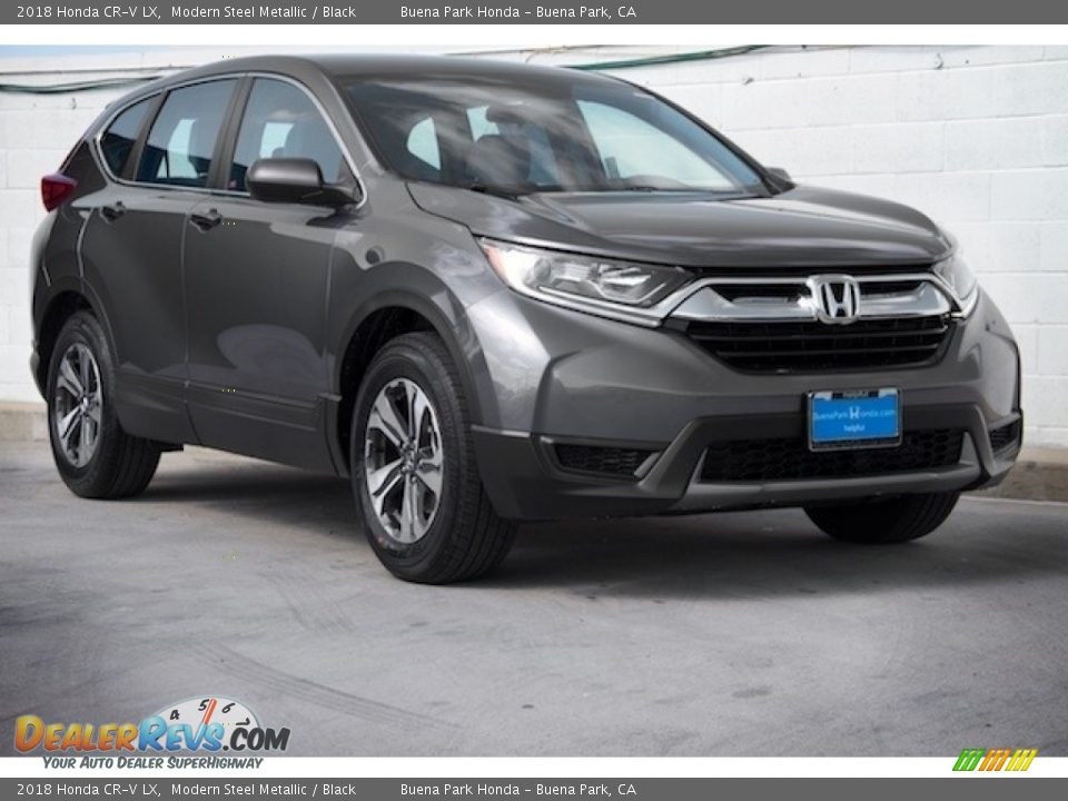 2018 Honda CR-V LX Modern Steel Metallic / Black Photo #1