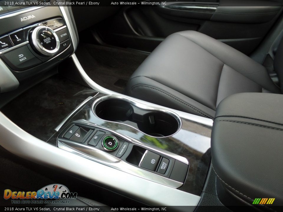 2018 Acura TLX V6 Sedan Crystal Black Pearl / Ebony Photo #19