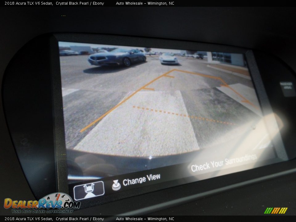 2018 Acura TLX V6 Sedan Crystal Black Pearl / Ebony Photo #20