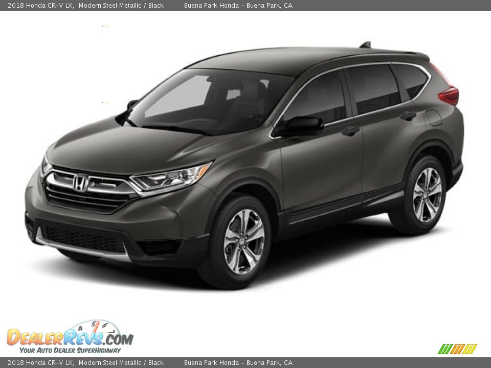 2018 Honda CR-V LX Modern Steel Metallic / Black Photo #17