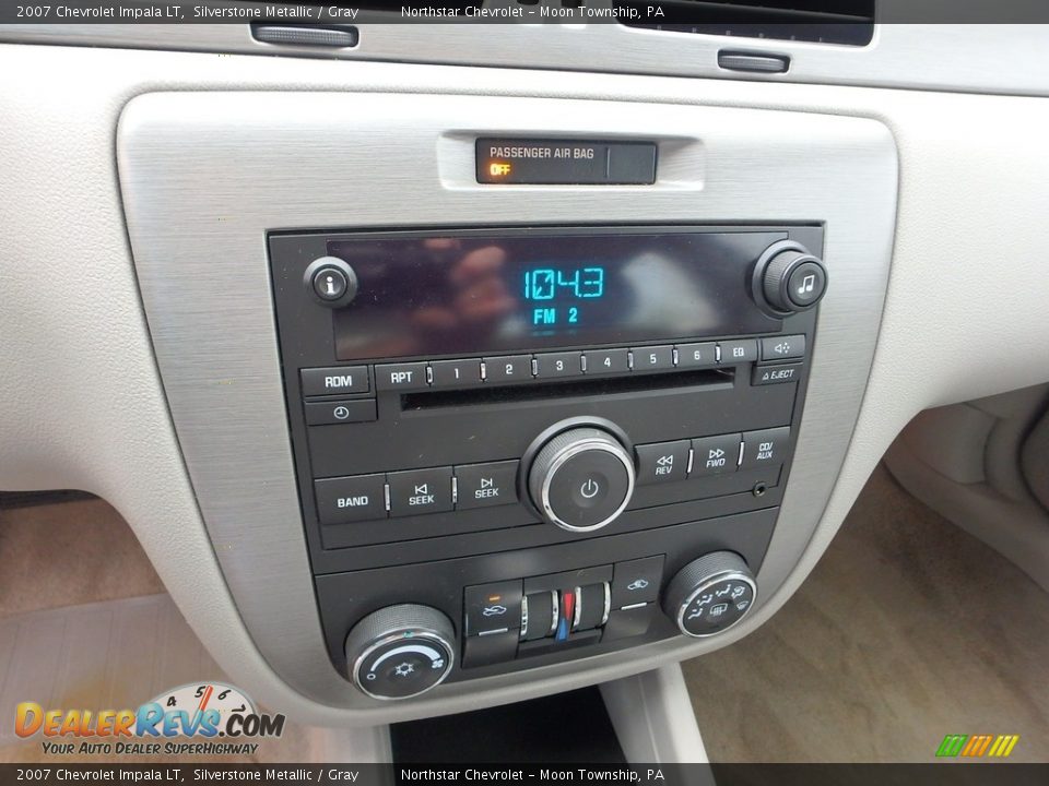 2007 Chevrolet Impala LT Silverstone Metallic / Gray Photo #13