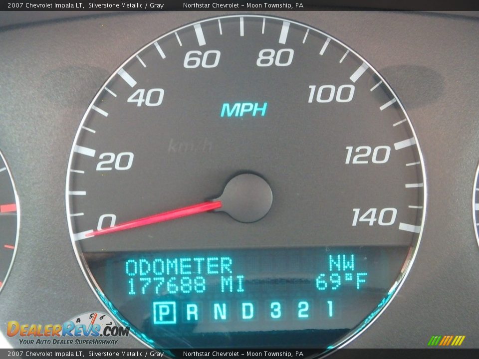2007 Chevrolet Impala LT Silverstone Metallic / Gray Photo #15