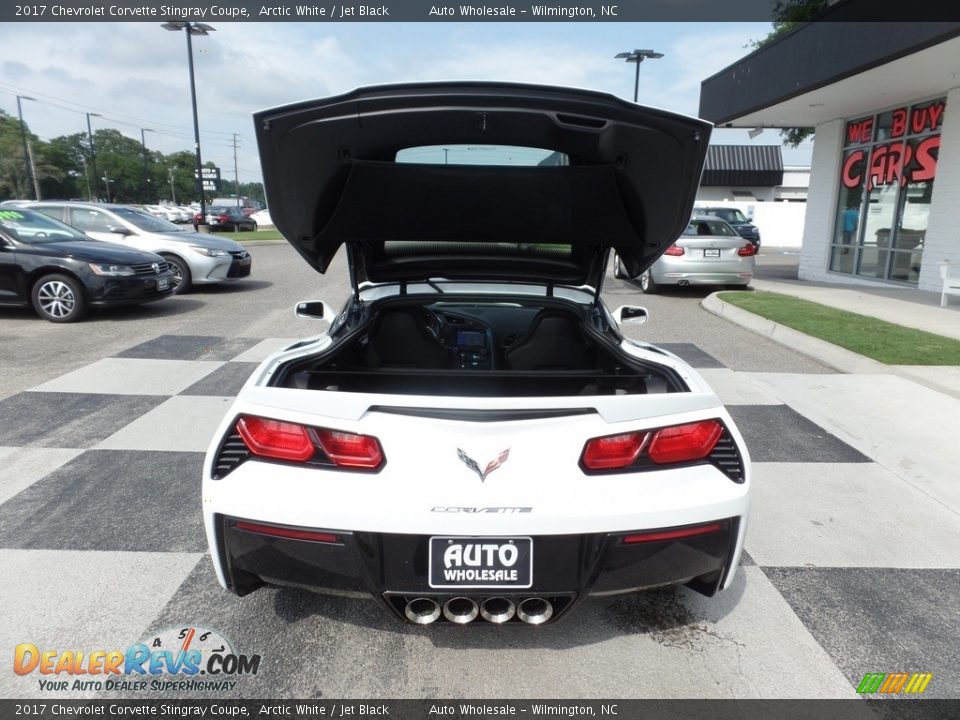 2017 Chevrolet Corvette Stingray Coupe Arctic White / Jet Black Photo #5