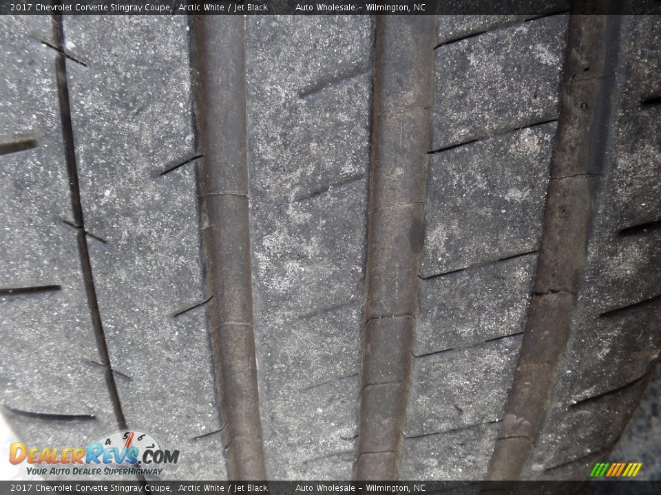 2017 Chevrolet Corvette Stingray Coupe Arctic White / Jet Black Photo #10