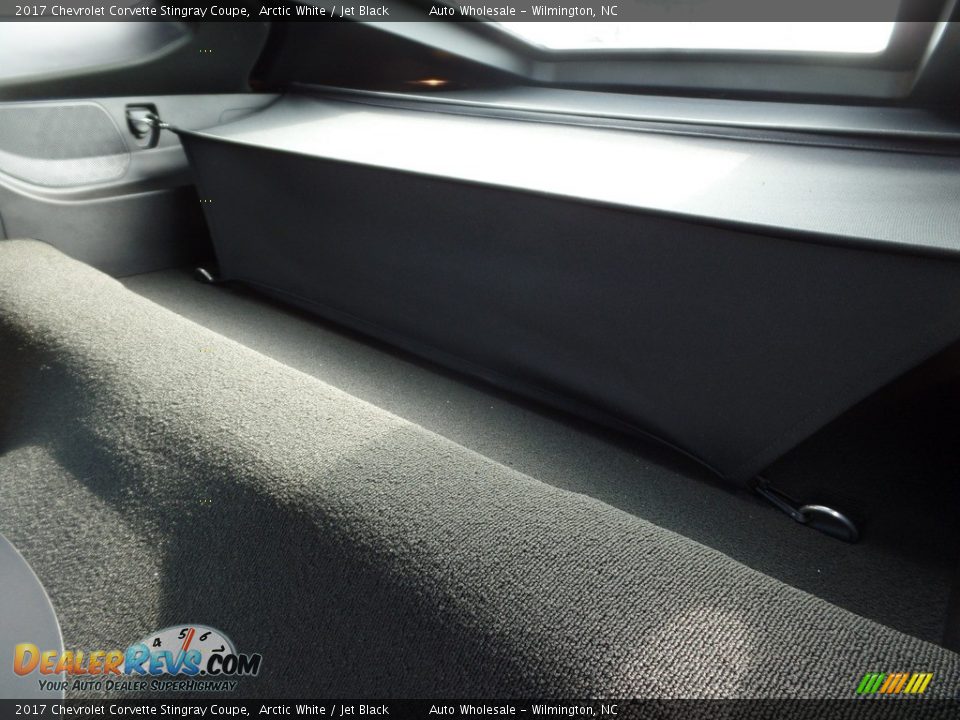 2017 Chevrolet Corvette Stingray Coupe Arctic White / Jet Black Photo #13