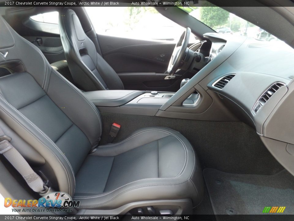 2017 Chevrolet Corvette Stingray Coupe Arctic White / Jet Black Photo #14