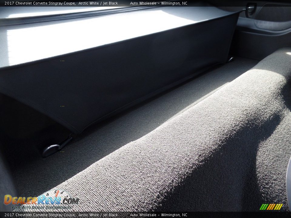 2017 Chevrolet Corvette Stingray Coupe Arctic White / Jet Black Photo #15