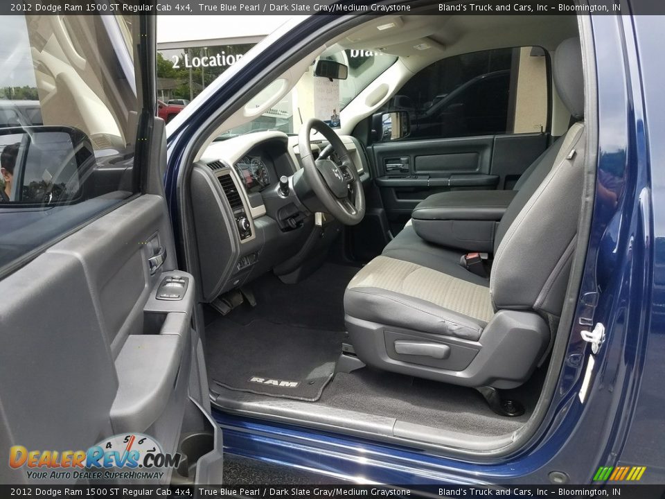 2012 Dodge Ram 1500 ST Regular Cab 4x4 True Blue Pearl / Dark Slate Gray/Medium Graystone Photo #6