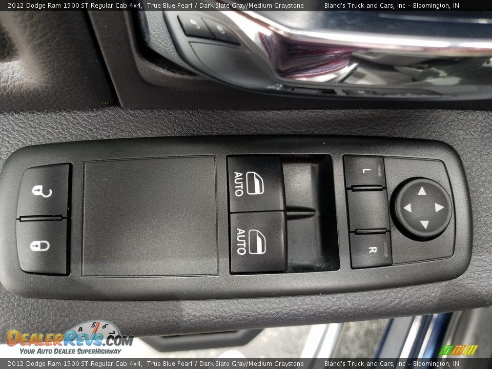 2012 Dodge Ram 1500 ST Regular Cab 4x4 True Blue Pearl / Dark Slate Gray/Medium Graystone Photo #8