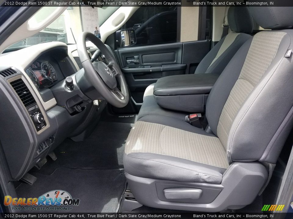 2012 Dodge Ram 1500 ST Regular Cab 4x4 True Blue Pearl / Dark Slate Gray/Medium Graystone Photo #10