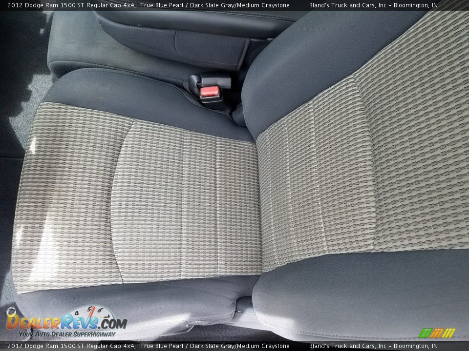 2012 Dodge Ram 1500 ST Regular Cab 4x4 True Blue Pearl / Dark Slate Gray/Medium Graystone Photo #11