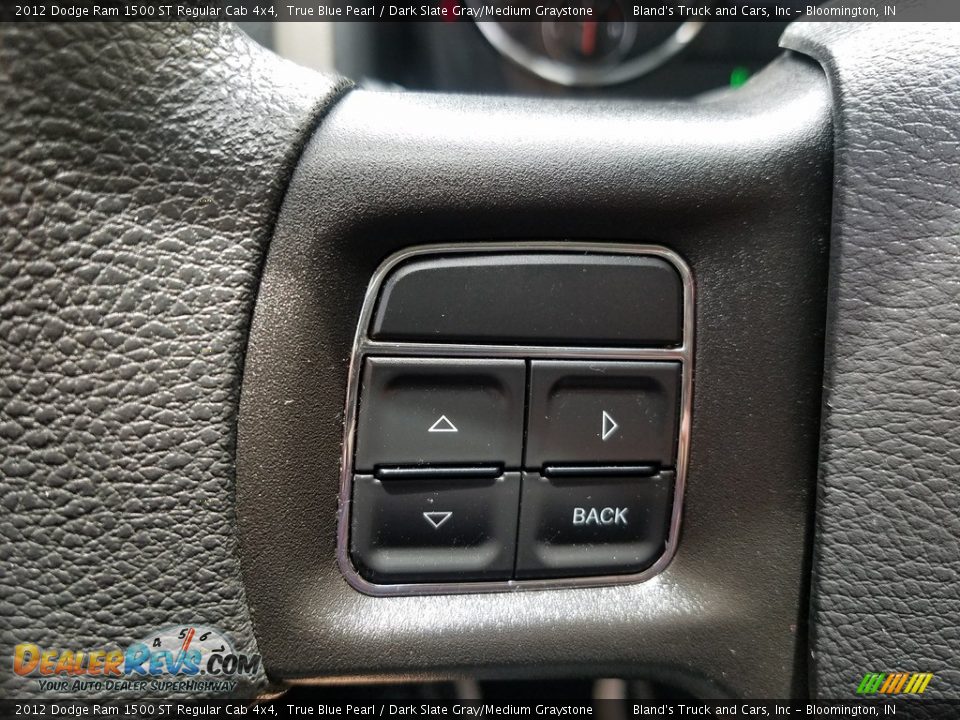 2012 Dodge Ram 1500 ST Regular Cab 4x4 True Blue Pearl / Dark Slate Gray/Medium Graystone Photo #16
