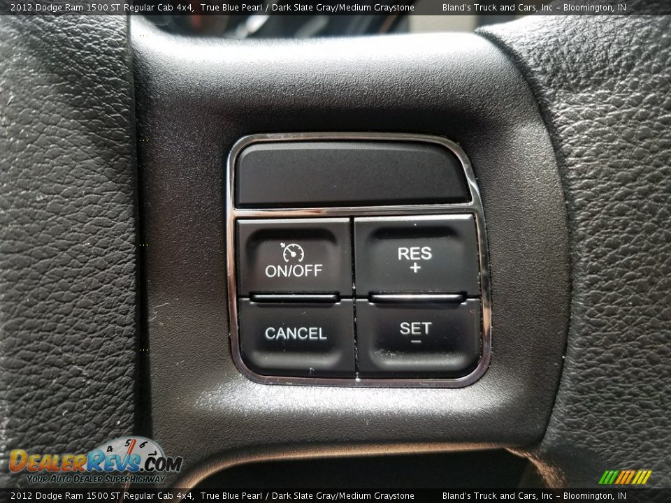 2012 Dodge Ram 1500 ST Regular Cab 4x4 True Blue Pearl / Dark Slate Gray/Medium Graystone Photo #17