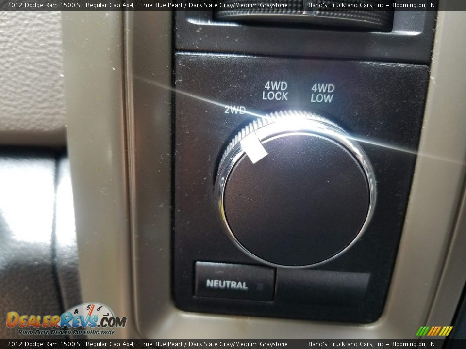 2012 Dodge Ram 1500 ST Regular Cab 4x4 True Blue Pearl / Dark Slate Gray/Medium Graystone Photo #21