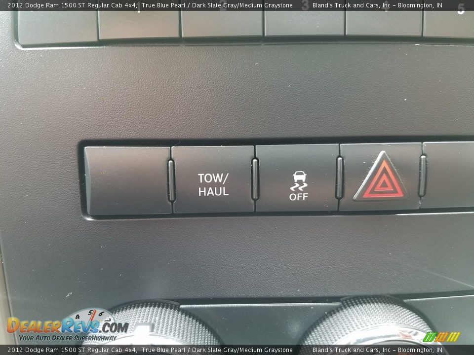 2012 Dodge Ram 1500 ST Regular Cab 4x4 True Blue Pearl / Dark Slate Gray/Medium Graystone Photo #23