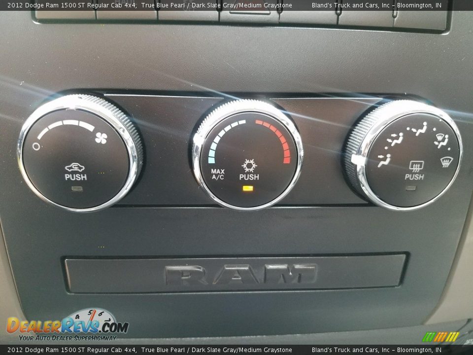 2012 Dodge Ram 1500 ST Regular Cab 4x4 True Blue Pearl / Dark Slate Gray/Medium Graystone Photo #24