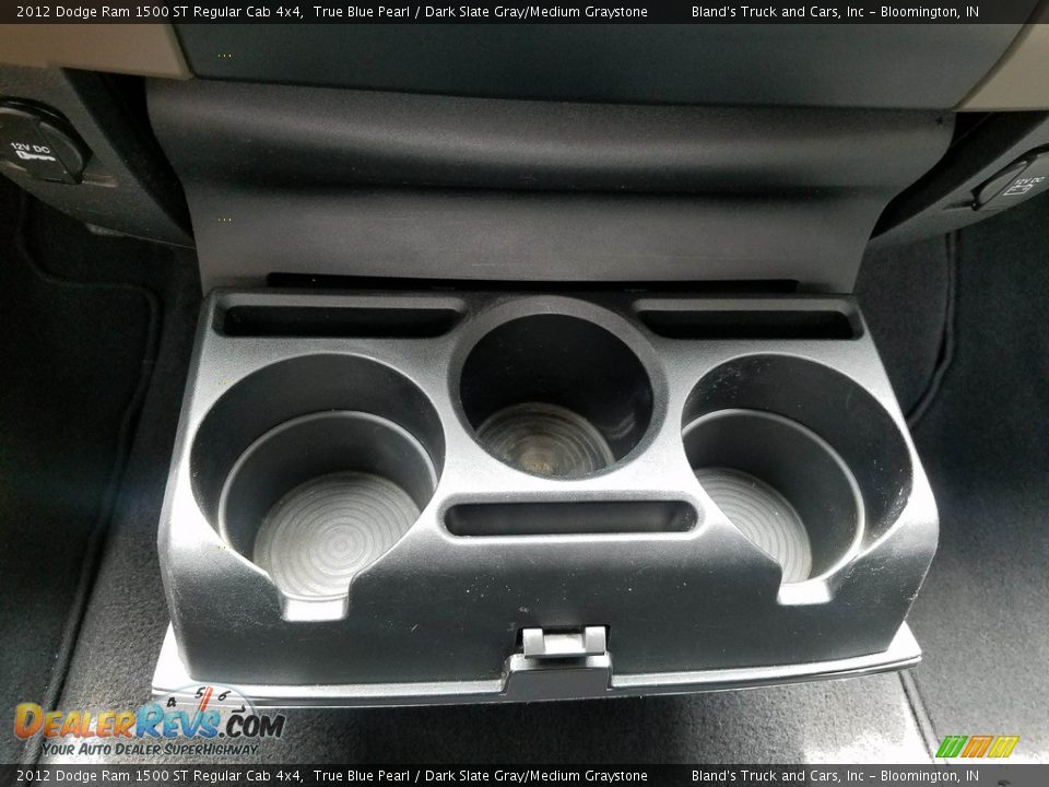 2012 Dodge Ram 1500 ST Regular Cab 4x4 True Blue Pearl / Dark Slate Gray/Medium Graystone Photo #25