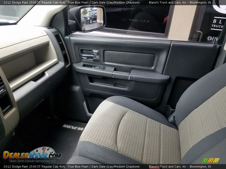 2012 Dodge Ram 1500 ST Regular Cab 4x4 True Blue Pearl / Dark Slate Gray/Medium Graystone Photo #27
