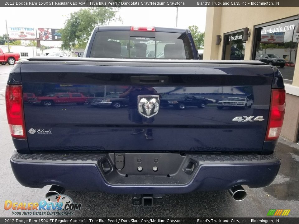 2012 Dodge Ram 1500 ST Regular Cab 4x4 True Blue Pearl / Dark Slate Gray/Medium Graystone Photo #29