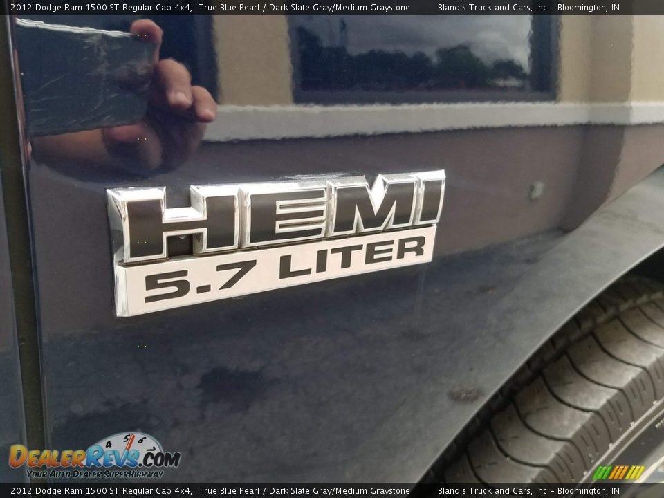 2012 Dodge Ram 1500 ST Regular Cab 4x4 True Blue Pearl / Dark Slate Gray/Medium Graystone Photo #33
