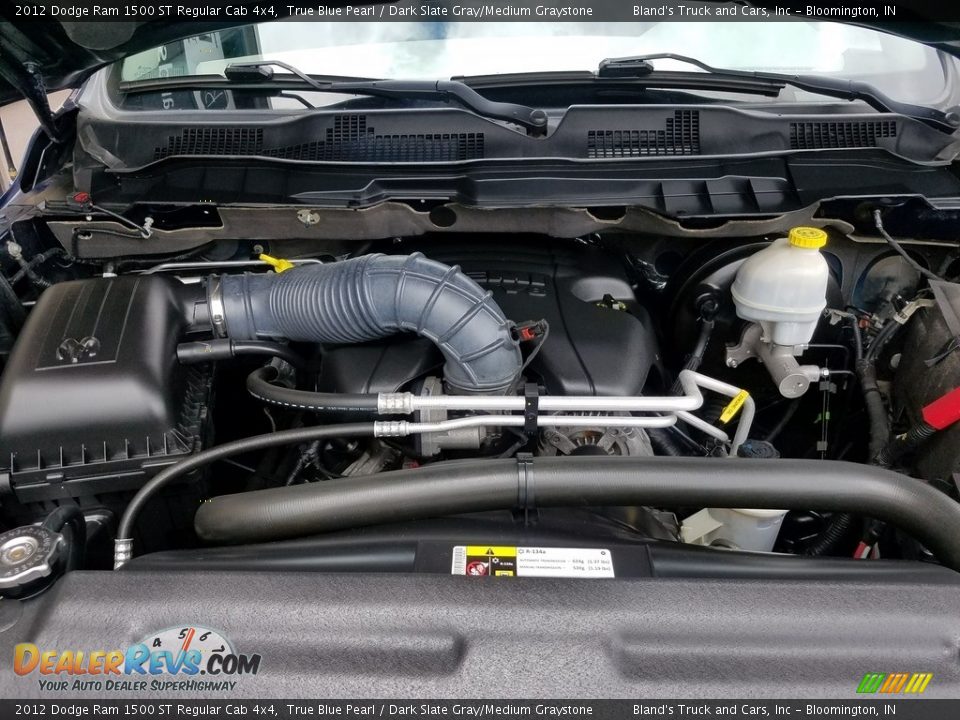 2012 Dodge Ram 1500 ST Regular Cab 4x4 True Blue Pearl / Dark Slate Gray/Medium Graystone Photo #36
