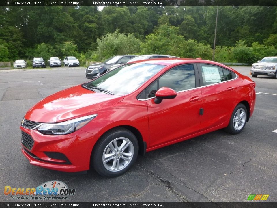 2018 Chevrolet Cruze LT Red Hot / Jet Black Photo #1
