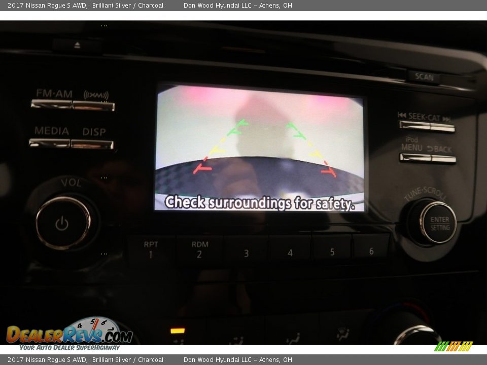2017 Nissan Rogue S AWD Brilliant Silver / Charcoal Photo #2