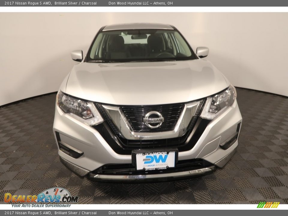 2017 Nissan Rogue S AWD Brilliant Silver / Charcoal Photo #6
