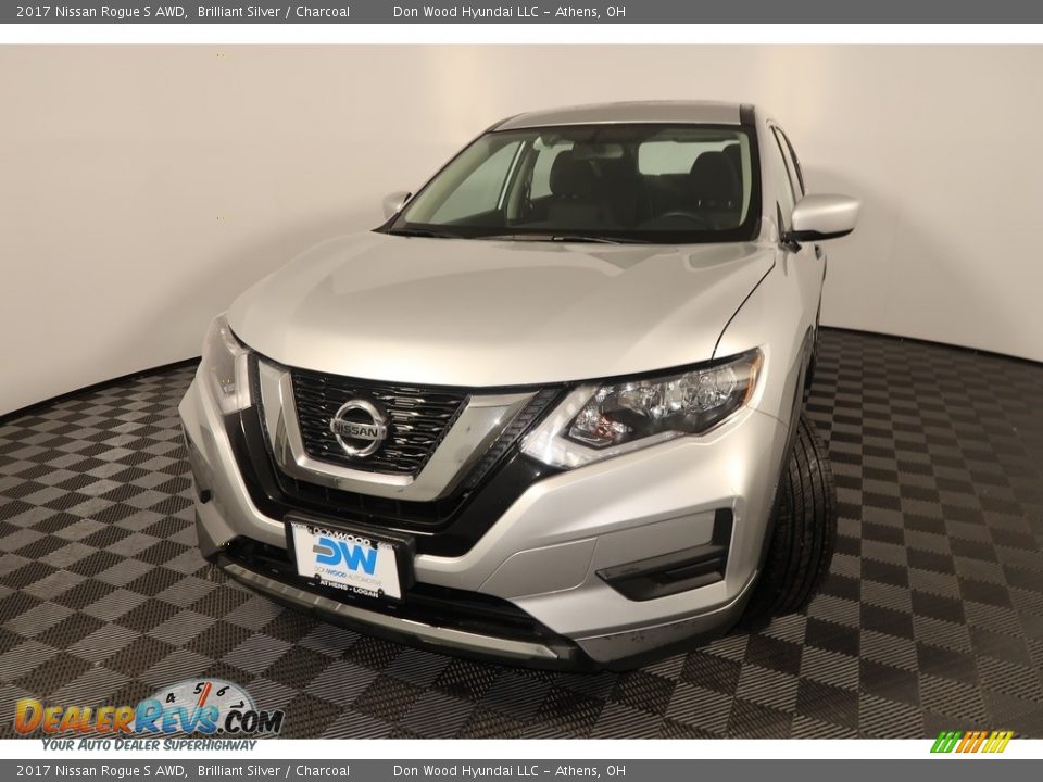 2017 Nissan Rogue S AWD Brilliant Silver / Charcoal Photo #7
