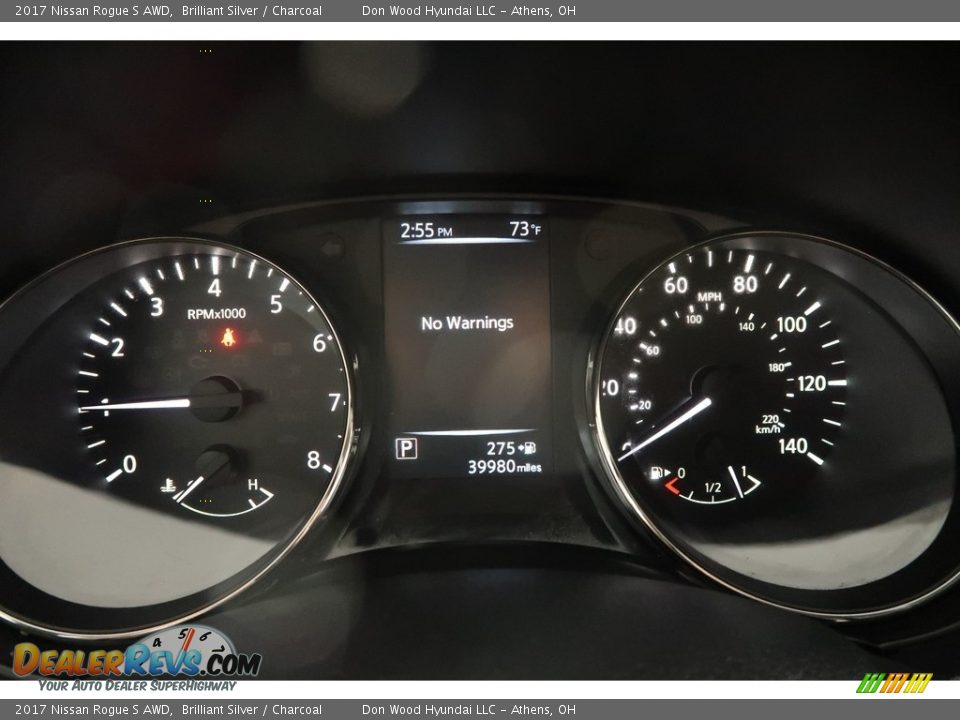 2017 Nissan Rogue S AWD Brilliant Silver / Charcoal Photo #16