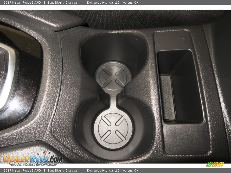 2017 Nissan Rogue S AWD Brilliant Silver / Charcoal Photo #18