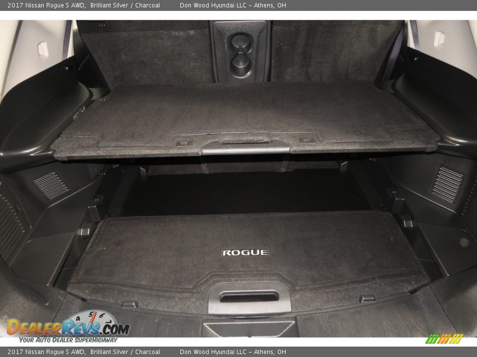 2017 Nissan Rogue S AWD Brilliant Silver / Charcoal Photo #23