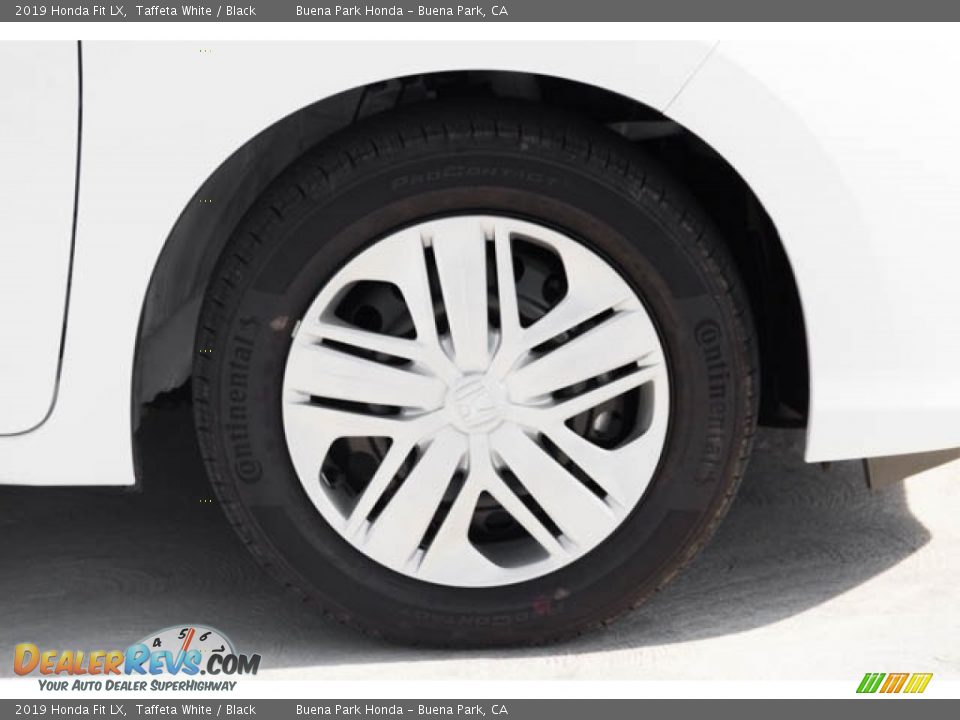 2019 Honda Fit LX Taffeta White / Black Photo #14