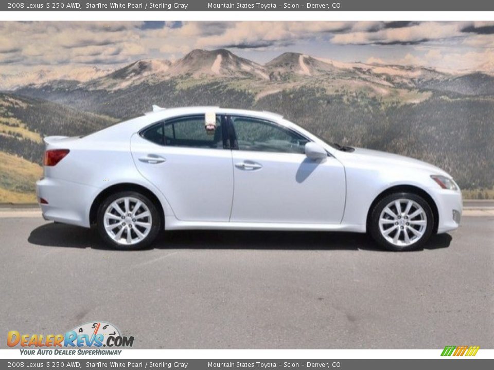 2008 Lexus IS 250 AWD Starfire White Pearl / Sterling Gray Photo #2