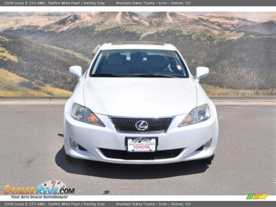 2008 Lexus IS 250 AWD Starfire White Pearl / Sterling Gray Photo #4