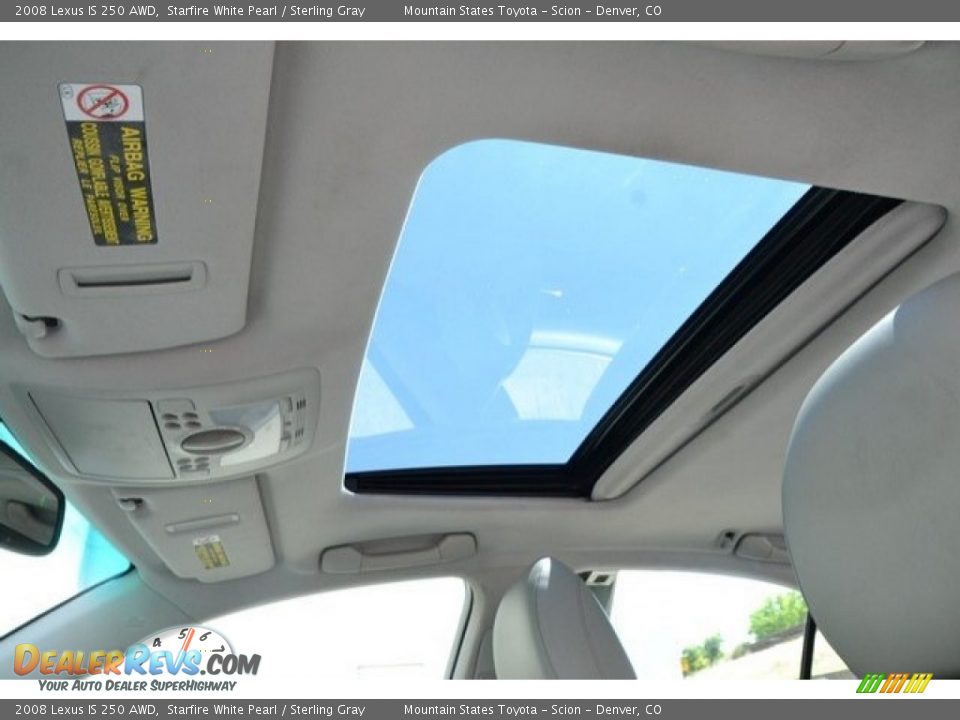 2008 Lexus IS 250 AWD Starfire White Pearl / Sterling Gray Photo #14