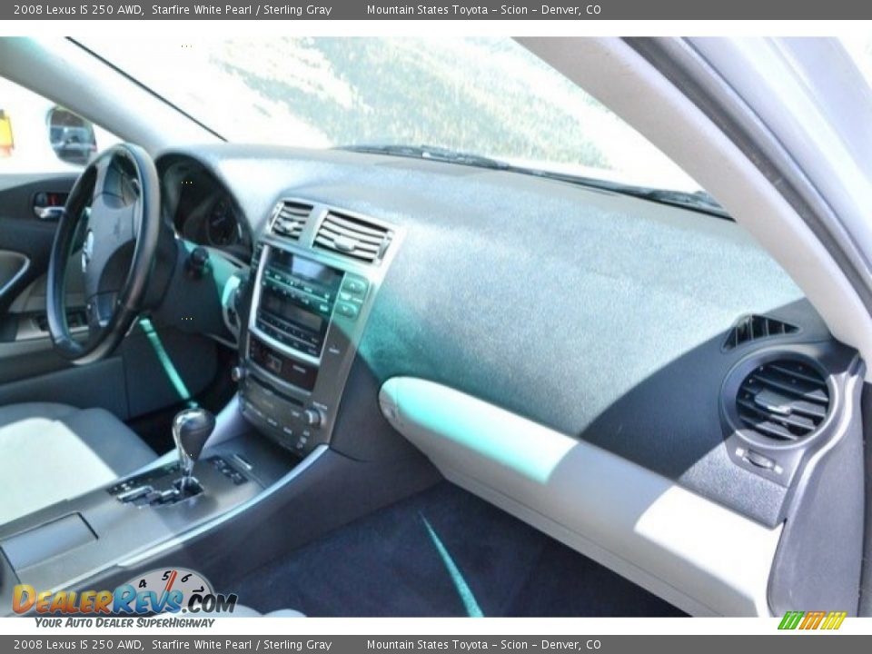 2008 Lexus IS 250 AWD Starfire White Pearl / Sterling Gray Photo #17