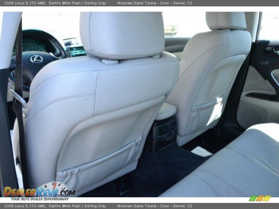 2008 Lexus IS 250 AWD Starfire White Pearl / Sterling Gray Photo #20