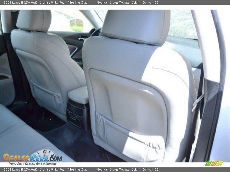 2008 Lexus IS 250 AWD Starfire White Pearl / Sterling Gray Photo #21