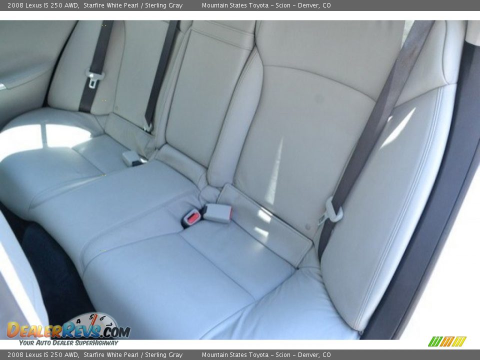 2008 Lexus IS 250 AWD Starfire White Pearl / Sterling Gray Photo #22