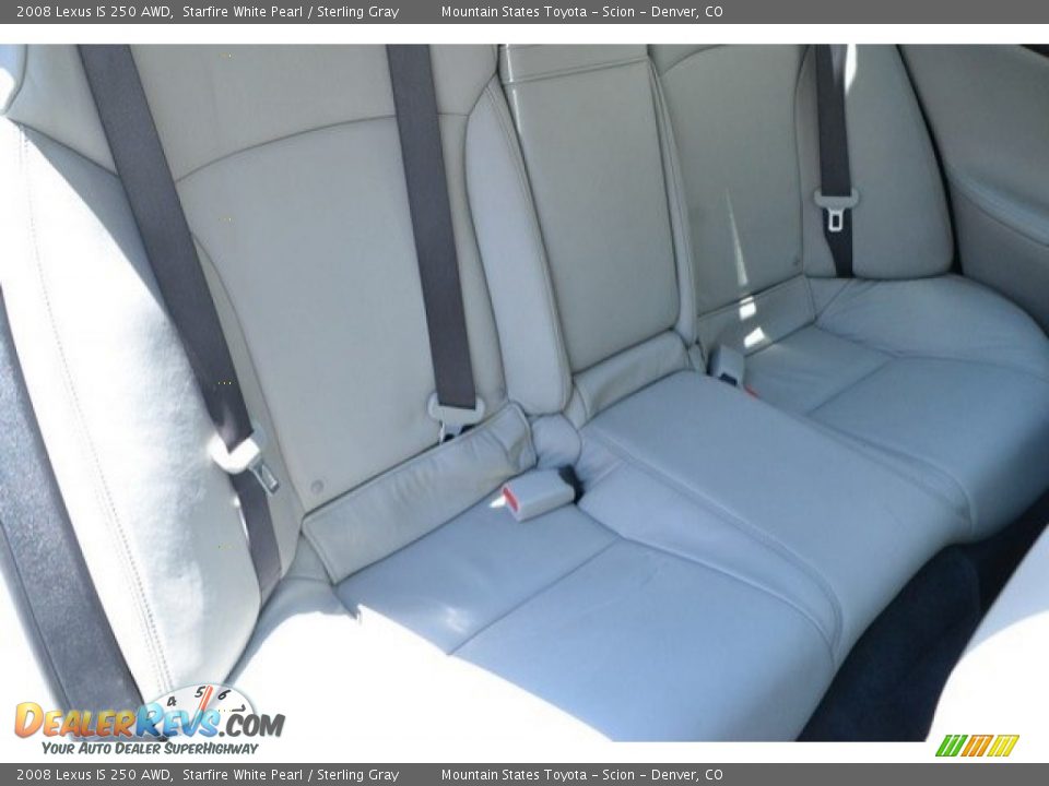 2008 Lexus IS 250 AWD Starfire White Pearl / Sterling Gray Photo #24