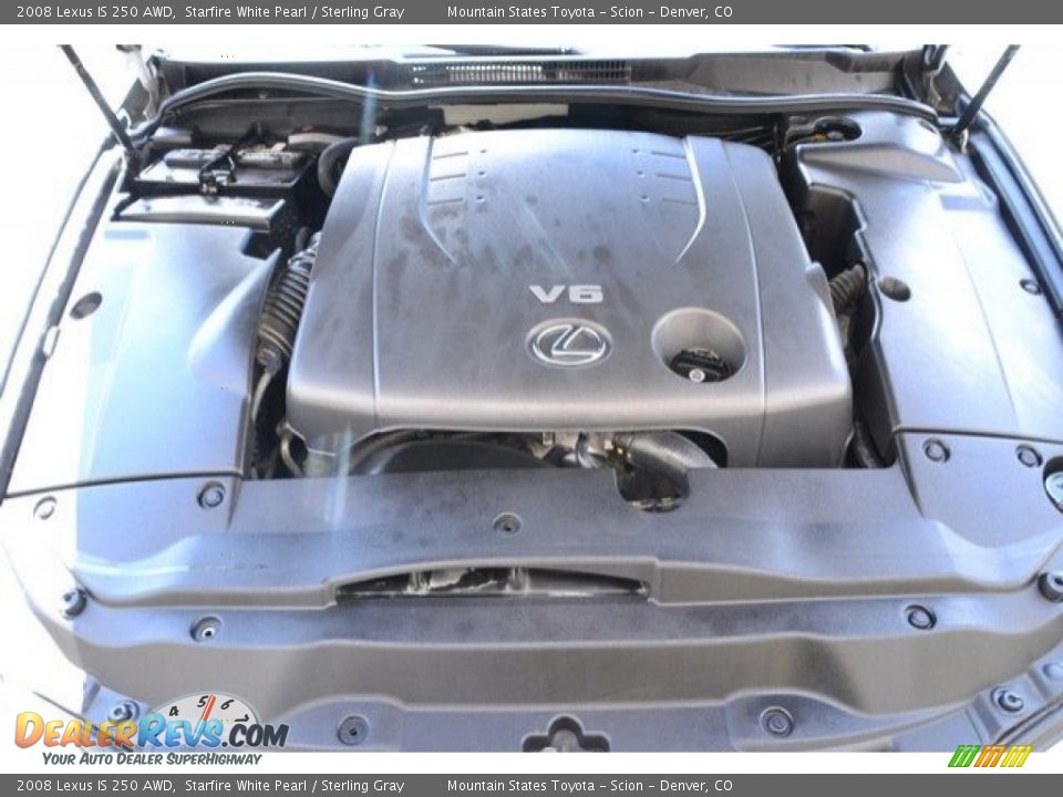 2008 Lexus IS 250 AWD Starfire White Pearl / Sterling Gray Photo #28