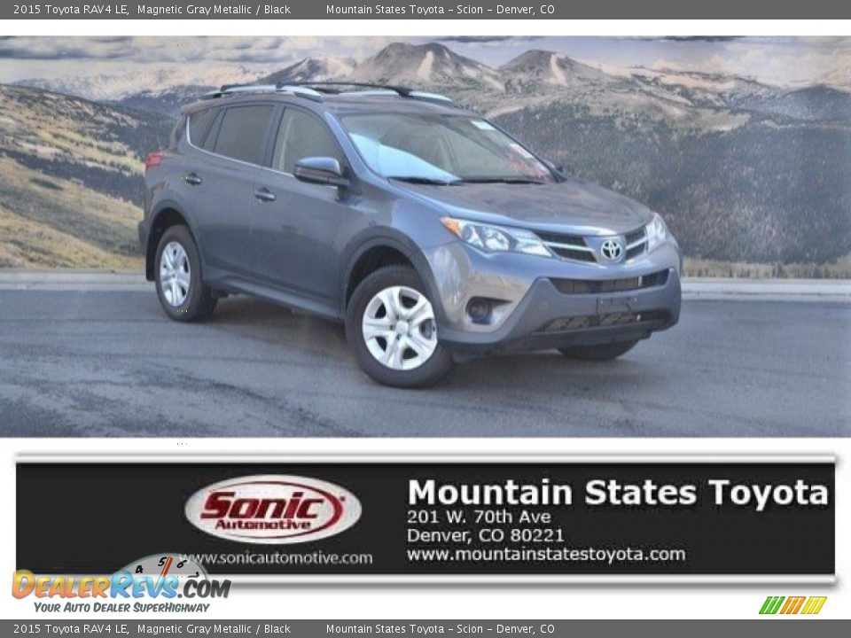2015 Toyota RAV4 LE Magnetic Gray Metallic / Black Photo #1
