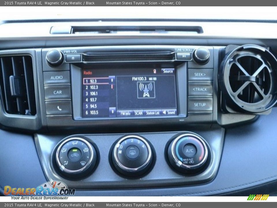 2015 Toyota RAV4 LE Magnetic Gray Metallic / Black Photo #11