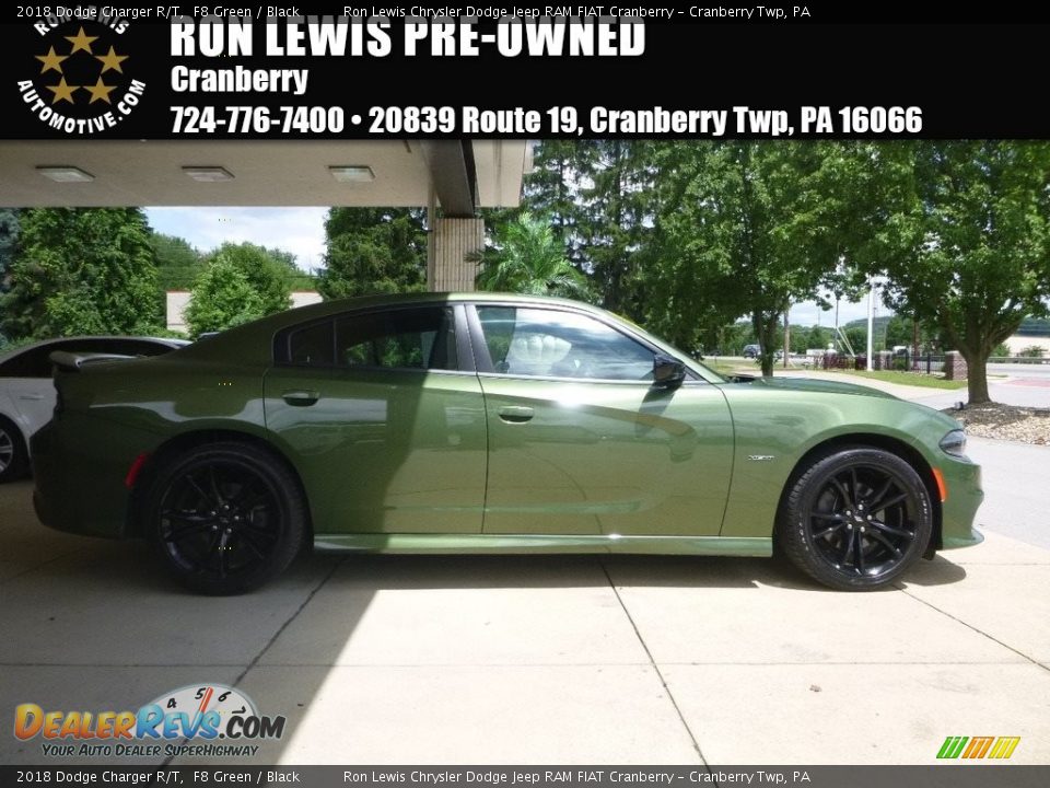2018 Dodge Charger R/T F8 Green / Black Photo #1
