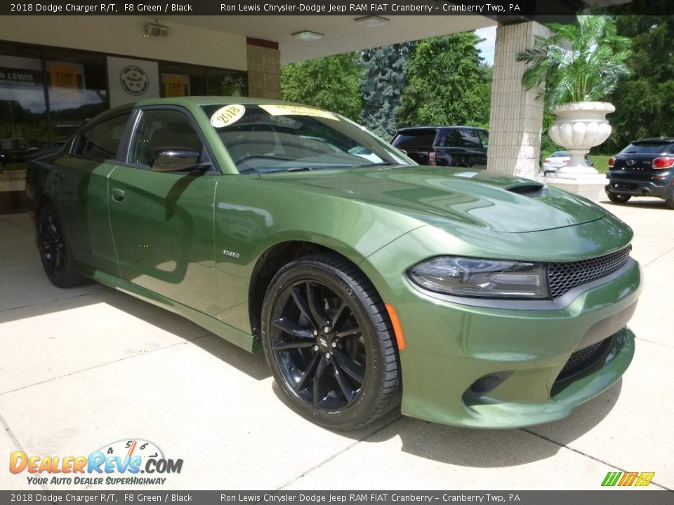 2018 Dodge Charger R/T F8 Green / Black Photo #3