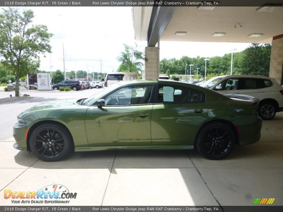 2018 Dodge Charger R/T F8 Green / Black Photo #6