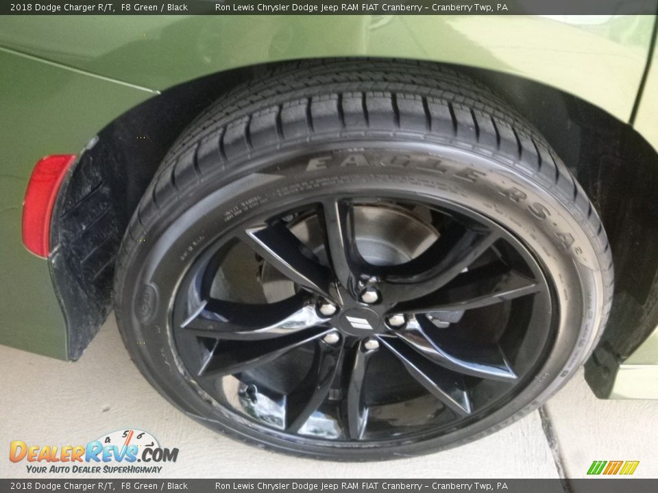 2018 Dodge Charger R/T F8 Green / Black Photo #9